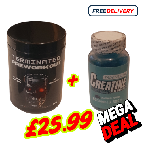 Terminated Preworkout / Creatine Monohydrate Gummies Value Pack