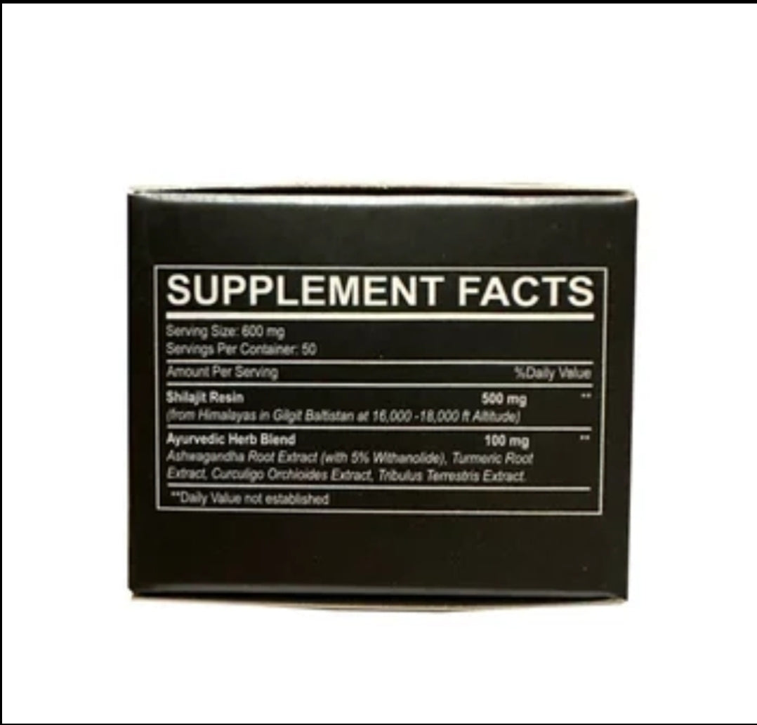 Pure Himalayan Shilajit Resin, Best Quality 50 Grams