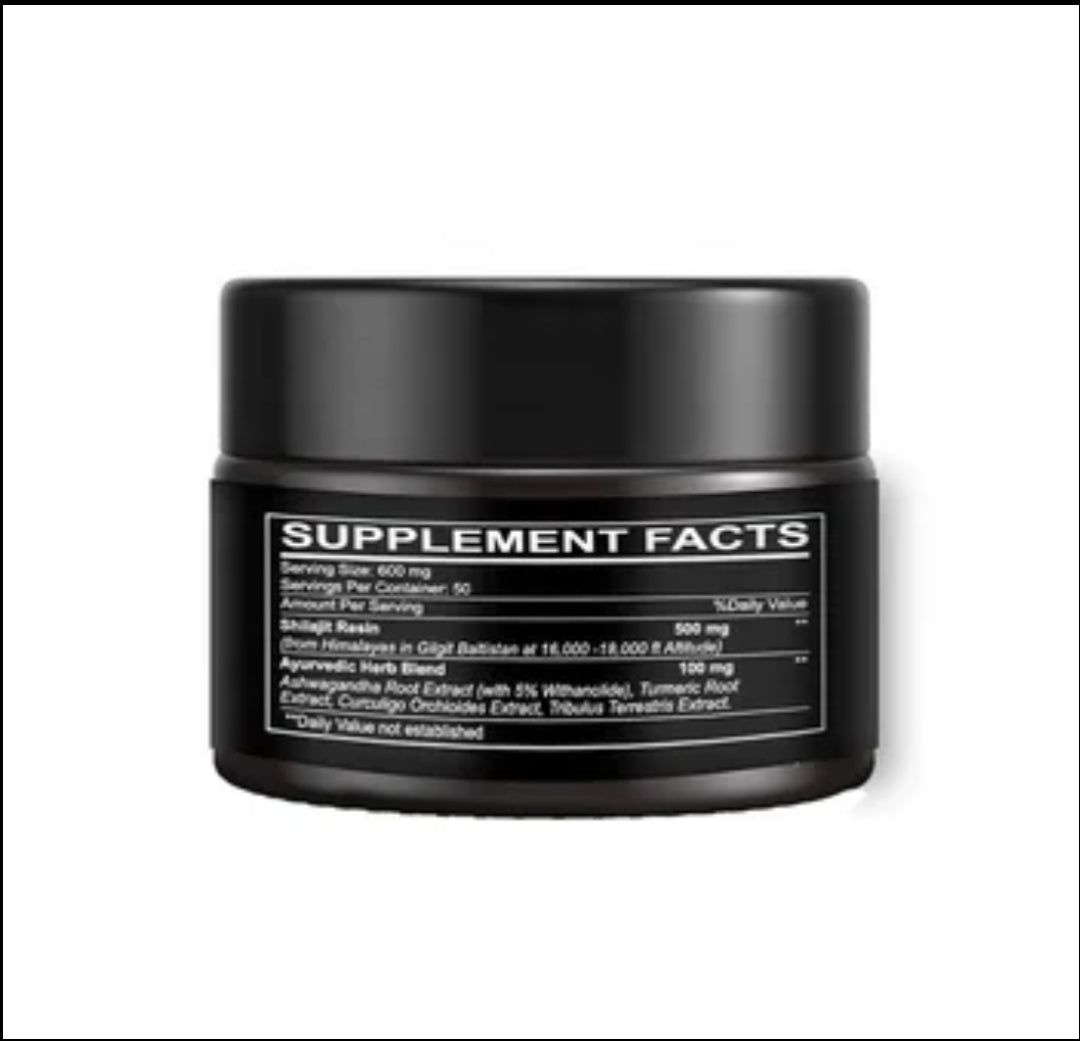 Pure Himalayan Shilajit Resin, Best Quality 50 Grams